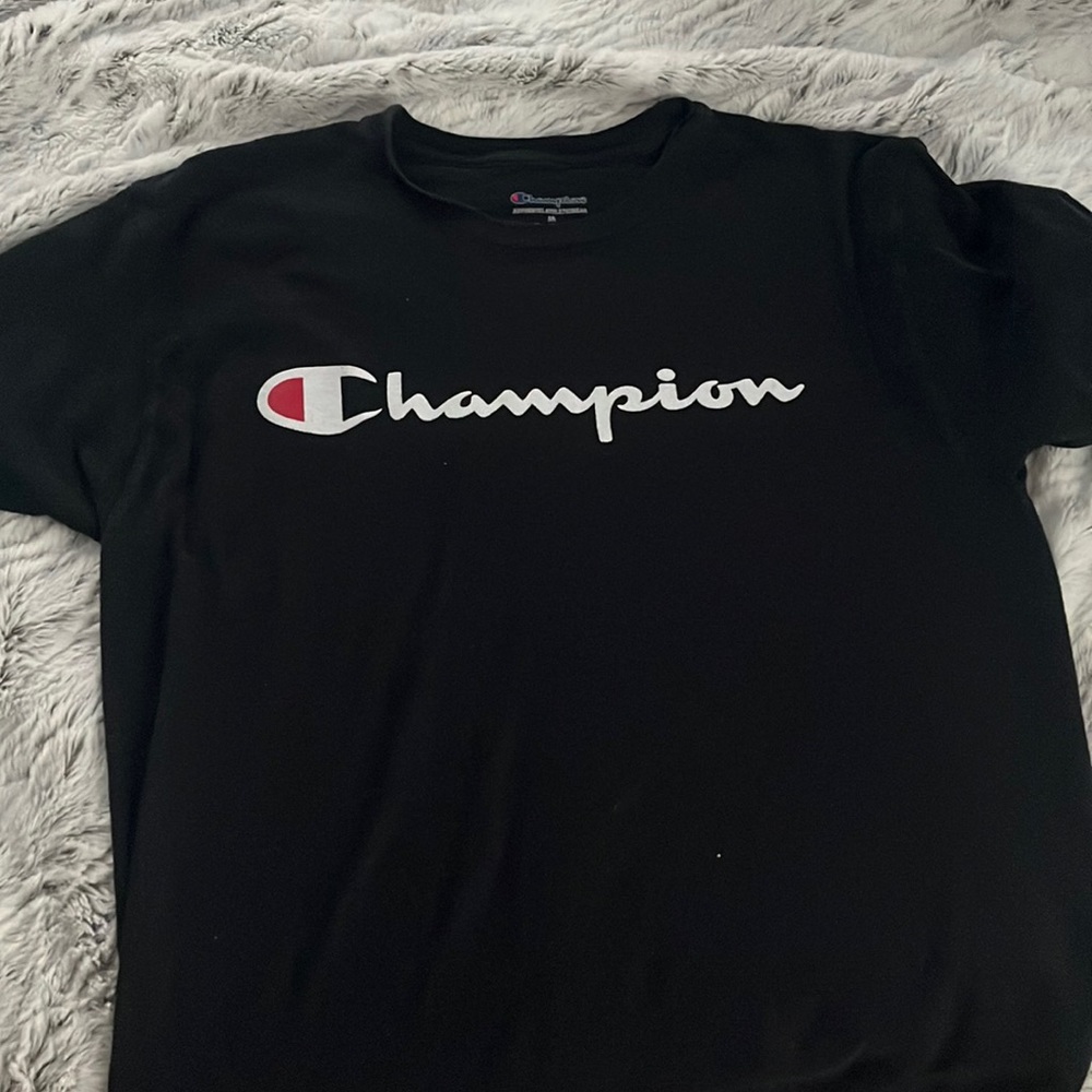 Men’s Black Champion T-Shirt